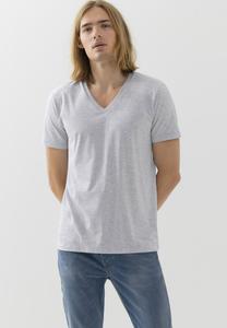 Футболка базовая V-NECK mey, цвет light grey melange