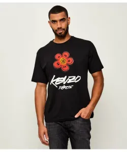 Футболка будущего Classic fit Kenzo, черный