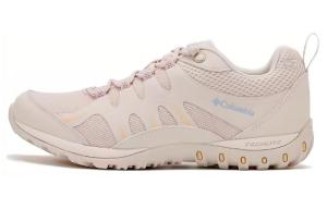 Амортизирующие износостойкие низкие треккинговые туфли женские экрю Columbia