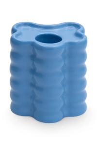 Декоративный подсвечник «Флора» 7,5 х 8,5 х 6,5 см Octaevo, синий