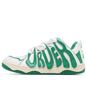 Кроссовки skater/001 'olive green' Old Order, белый