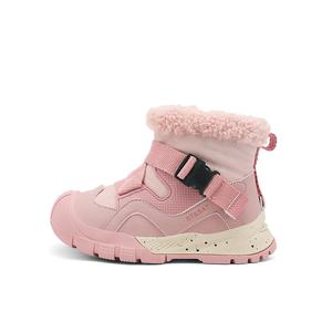 Детские высокие ботинки с защитой от скольжения, износостойкие и термозащитой ST&SAT, розовый