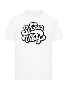 Рубашка F4NT4STIC Soccer Vibes Typography Sporty Graphic, белый