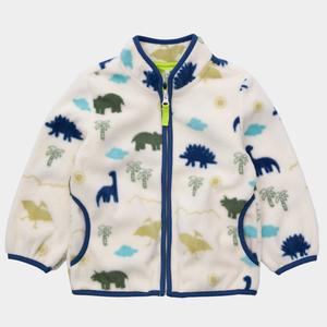 Детская флисовая куртка Rokka&Rolla для мальчиков, посвященная приключениям, кремовый