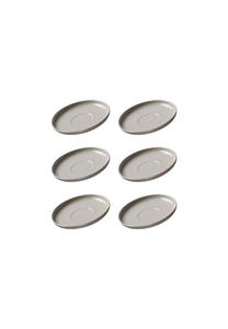 Набор кофейных чашек Ritzenhoff & Breker Jasper, 10,5 см, 6 штук, серо-коричневый