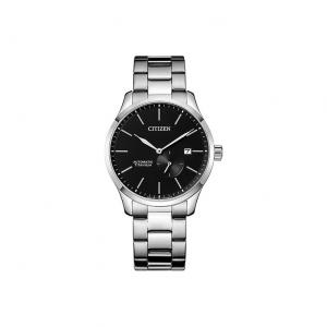 CITIZEN Часы Mechanical Movement Stainless Steel Strap Watch Men's Watch Black Dial, Black
