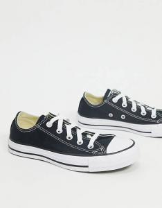 Черные кроссовки Converse Chuck Taylor All Star Ox Wide Fit