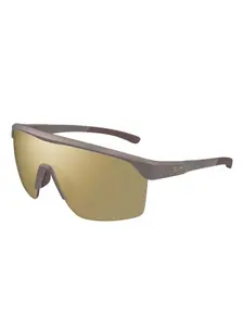 Геометрические солнцезащитные очки Maui Jim, серый