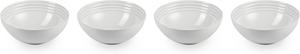 Набор из 4 суповых тарелок Le Creusetof America PG9102S4-1616, объем 56 мл, диаметр 15,2 см, белый