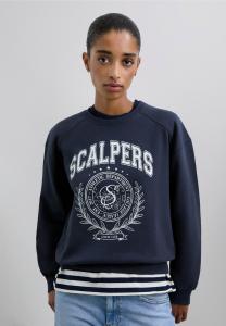 Толстовка Scalpers Sweatshirt, Navy/Dark Blue
