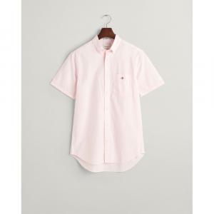 Рубашка с коротким рукавом Gant Reg Poplin, розовый