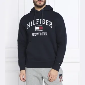 Современная толстовка свободного кроя Tommy Hilfiger, синий