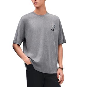 Футболка мужская серая HERMES, серый