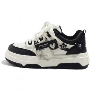 CPXO Низкие женские кроссовки для скейтбординга Coverage, черные