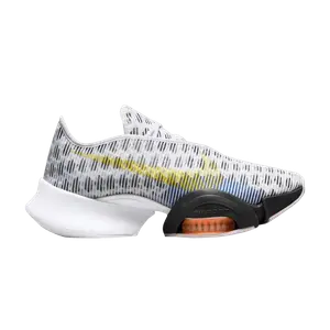 Кроссовки Nike Wmns Air Zoom SuperRep 2 'White Yellow Strike', белый