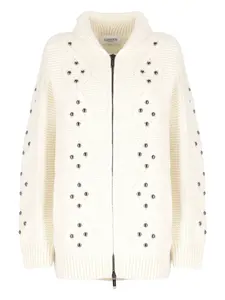 Кардиган с заклепками Laneus, нейтральный