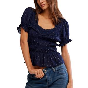 Блузка «Adore You» в комплекте с бушлатом Free People, Peacoat Combo