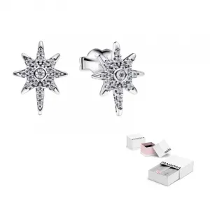 Pandora Серьги-гвоздики из стерлингового серебра 925 пробы