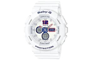 Женские часы BABY-G 46.3 мм белые BA-120TR-7B CASIO