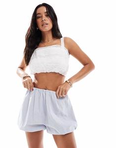 Короткие шорты в полоску от ASOS DESIGN