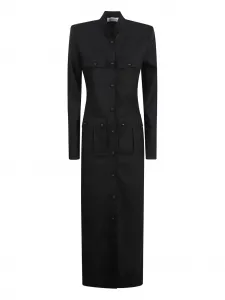 Платье с пуговицами и карманами Les Filles D'Eva, черный