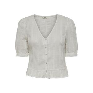 Футболка Only With Buttons Onllina, белый