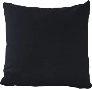 Чехол на подушку Primera "Чехлы на подушки из тонкого трикотажа Primera Mako в двойной упаковке" (2 шт.), в различных однотонных тонах 40х80 см, черный