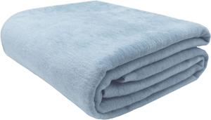 Мягкое одеяло  Zollner, светло-синий