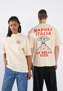 Футболка с принтом UNISEX YOURTURN, молочный