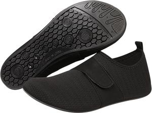 Водонепроницаемая обувь для мужчин и женщин, быстросохнущая, для активного отдыха, плавания, бассейна, пляжа, серфинга, прогулок, йоги, сплавов по реке, походов и каякинга Generic, черный