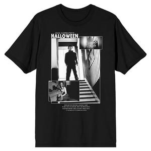 Мужская классическая футболка ужасов на Хэллоуин Licensed Character, черный