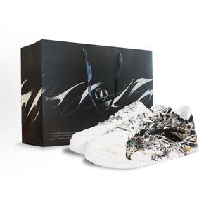 ANTA Свободные кроссовки для скейтбординга унисекс с низким верхом, черные