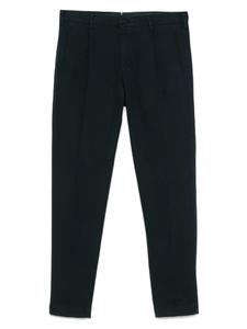 Брюки со складками Incotex, синий