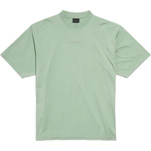 Футболка Medium Fit с вышитым логотипом Balenciaga, зеленый