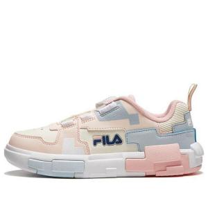 Кроссовки brick sneakers 'pink blue white' Fila, розовый