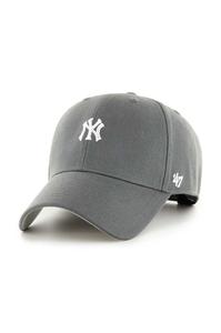 Хлопковая бейсболка 47 бренда MLB New York Yankees 47 Brand, серый