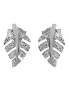 Adeliás Женский кулон из серебра 925 пробы с кубическим цирконием в серебряной оправе