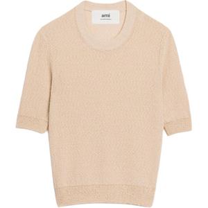 Вязаный топ SS24 женский хаки AMIPARIS
