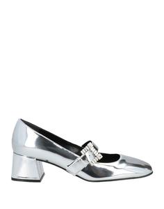 Туфли Sergio Rossi, серебряный