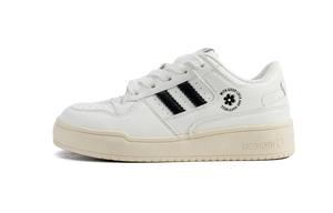 Износостойкие, легкие и дышащие низкие кроссовки для скейтбординга для женщин FUERSEN, Pure White