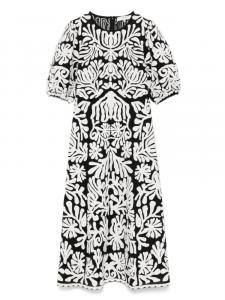 Платье миди Агата Sea, черный