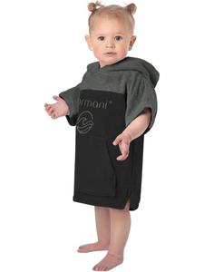 Normani Детский банный пончо Puwai для детей от 0 до 2 лет, черный
