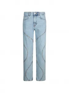 Джинсы прямого кроя Liu Jo, синий