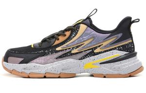 Мужские кроссовки Xun Lifestyle С Низким Верхом Positive Черного/Дневного Желтого цвета Erke