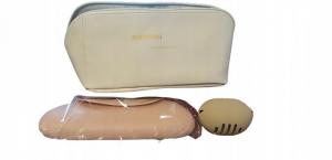 Портативная косметичка на молнии, складная ручка, крем Zhennan +2 футляра GRN