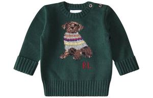 Polo Ralph Lauren Свитер Olive Green для младенцев и малышей