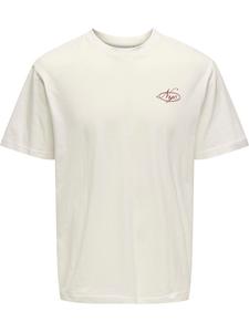 Футболка ONLY & SONS, кремовый