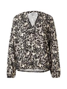 Блуза Sublevel, бежевый/черный