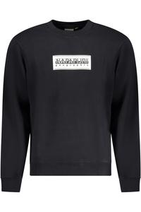 Толстовка Napapijri с логотипом, черный / белый