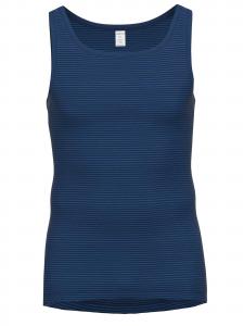 Ammann Майка 'Day Classic / Jeans Feinripp' в темно-синем цвете